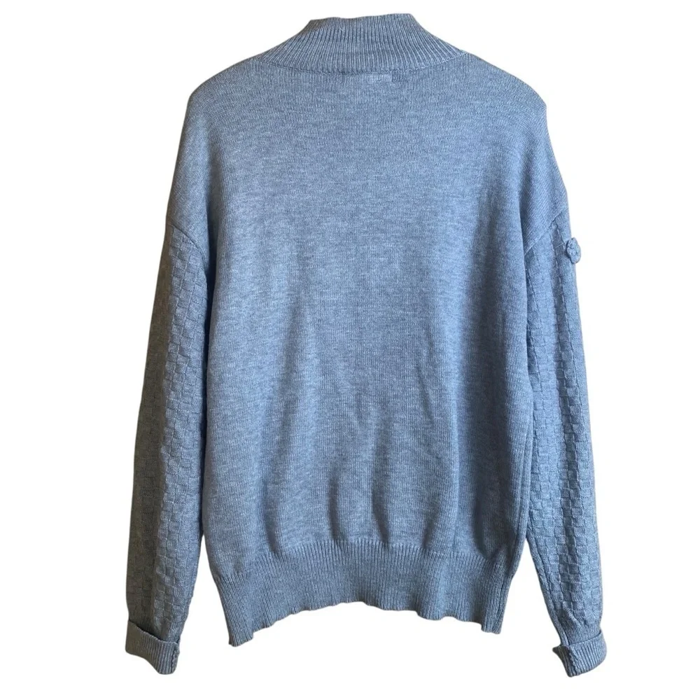 Chérie Colette Gray Sweater XL EUC